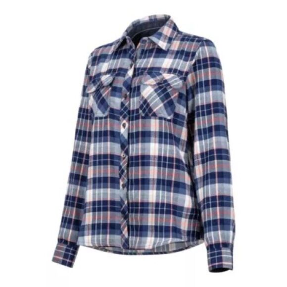 MARMOT Bridget Mid-weight Flannel Shirt - Picture 3 of 15